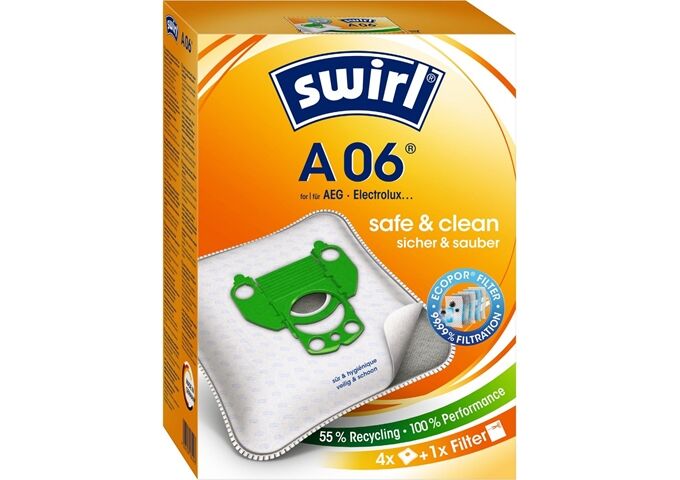 Swirl A 06 MP Plus AirSpace Staubsaugerbeutel