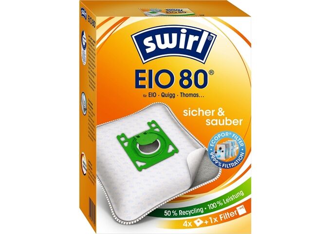 Swirl EIO 80 MP Plus AirSpace Staubsaugerbeute