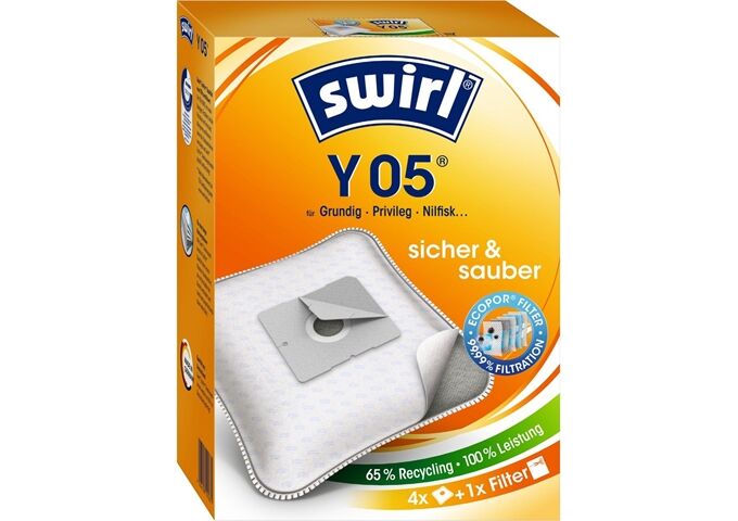 Swirl Y 05 MP Plus AirSpace Staubsaugerbeutel