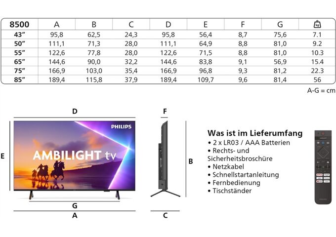 Philips 55PUS8500/12