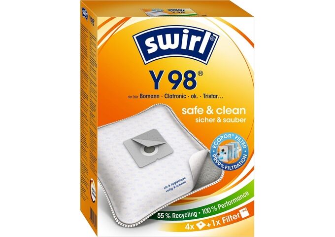Swirl Y 98 MP Plus AirSpace Staubsaugerbeutel