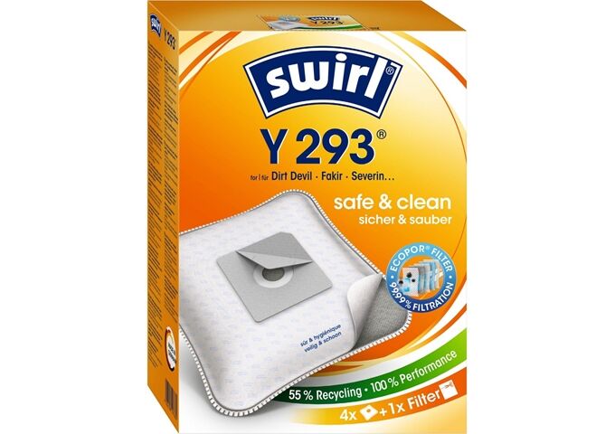 Swirl Y 293 MP Plus AirSpace Staubsaugerbeutel