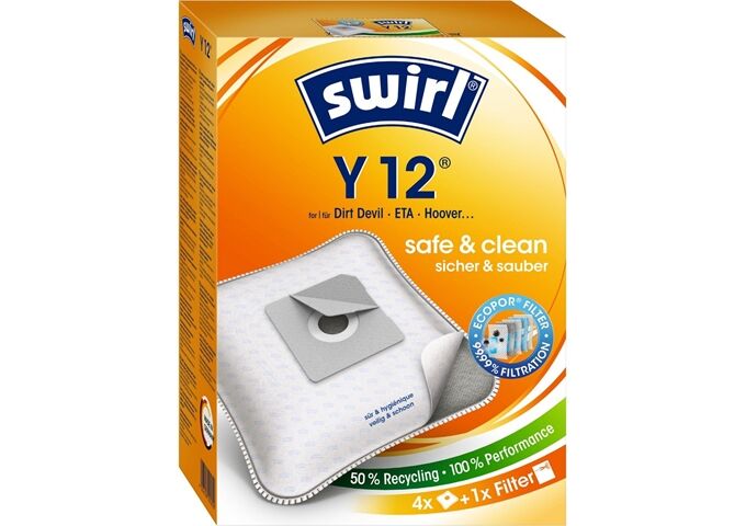 Swirl Y 12 MP Plus AirSpace Staubsaugerbeutel