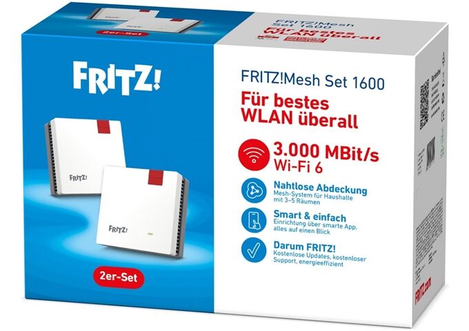 AVM FRITZ!Mesh Set 1600 (2er Pack)