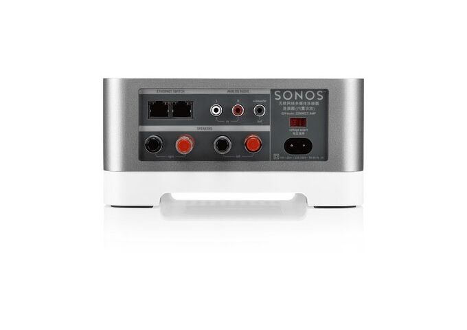 Sonos CONNECT:AMP Weiss-Silber