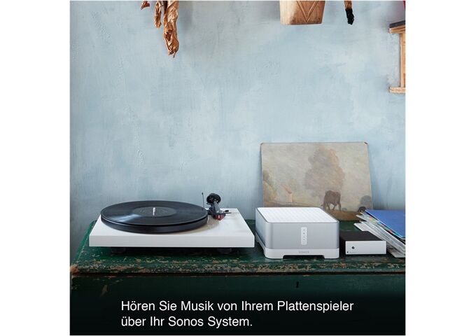 Sonos CONNECT:AMP Weiss-Silber