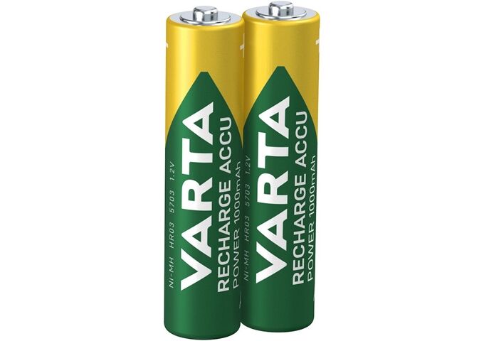 Varta 5703 Recharge Accu Power Micro 1000 mAh.