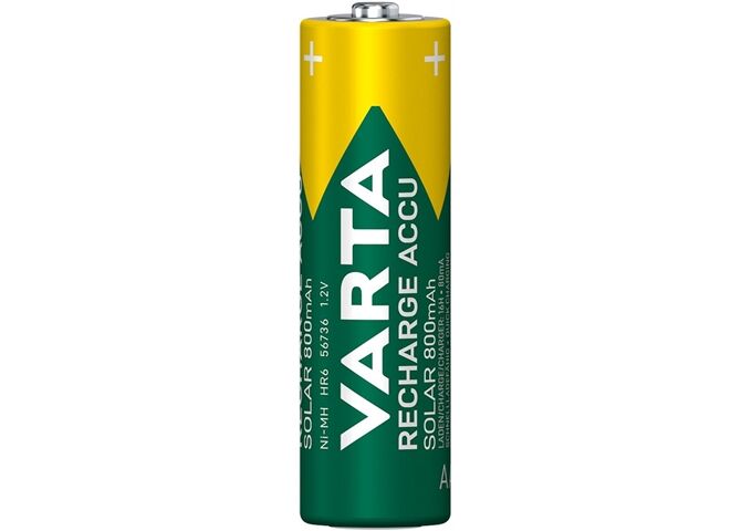 Varta Recharge ACCU Solar AA 800mAh 2er Bliste
