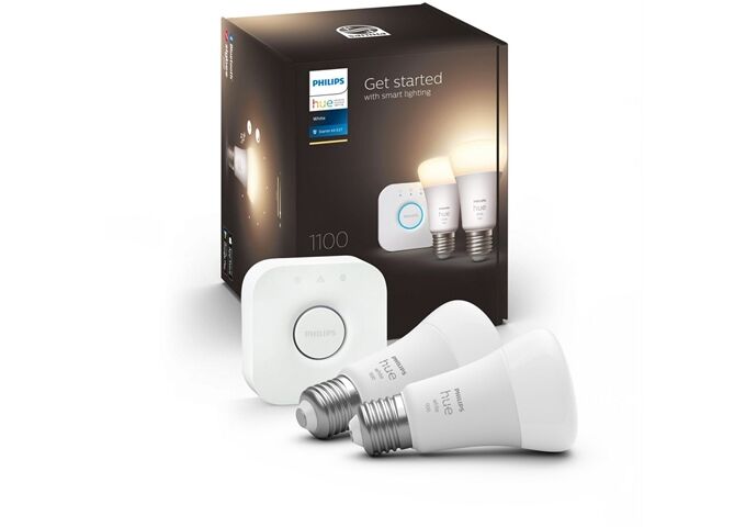 hue White 9.5W A60 E27 2er Set