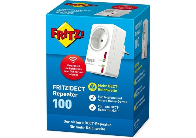 AVM FRITZ!DECT Repeater 100 Weiss