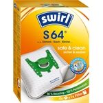 Swirl S 64/S66 MicroPor Staubsaugerbeutel