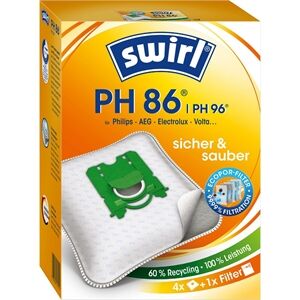 Swirl PH 86 MicroPor Power Filter 4 Stück.