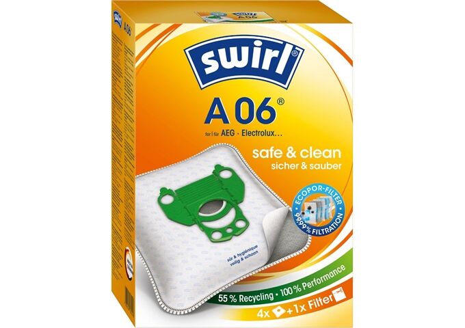 Swirl A 06 MP Plus AirSpace Staubsaugerbeutel