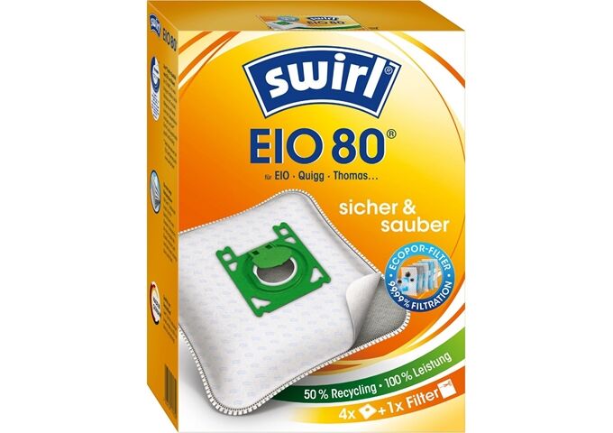 Swirl EIO 80 MP Plus AirSpace Staubsaugerbeute