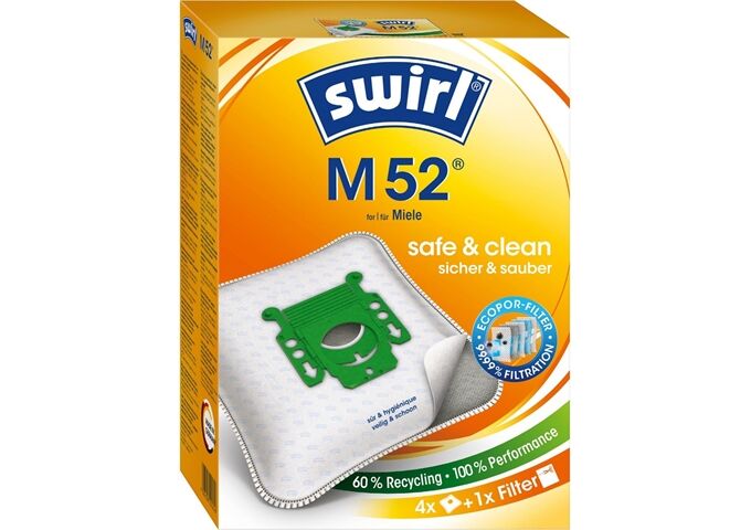 Swirl M 52 MP Plus AirSpace Staubsaugerbeutel
