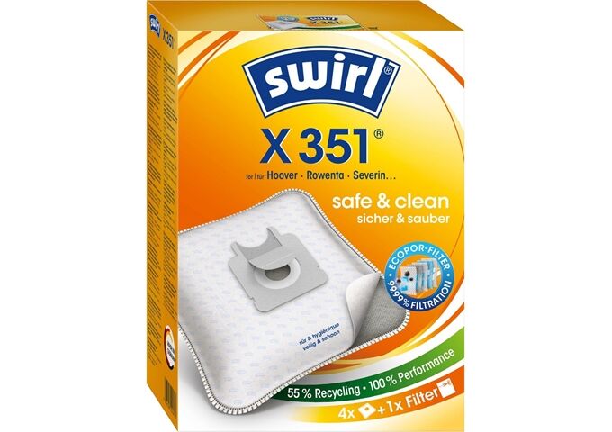 Swirl X 351 MP Plus AirSpace Staubsaugerbeutel