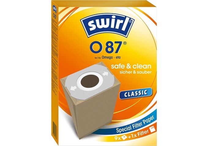 Swirl O 87 Staubsaugerbeutel