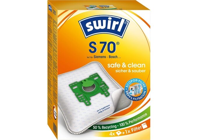 Swirl S 70 MP Plus AirSpace Staubsaugerbeutel