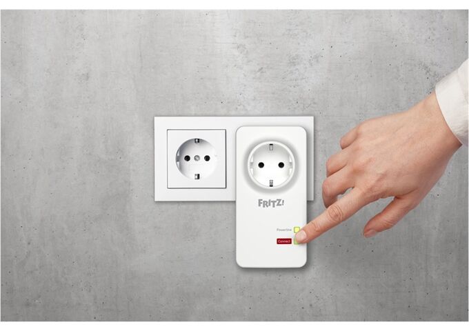 AVM FRITZ!Powerline 1220E Set Weiss