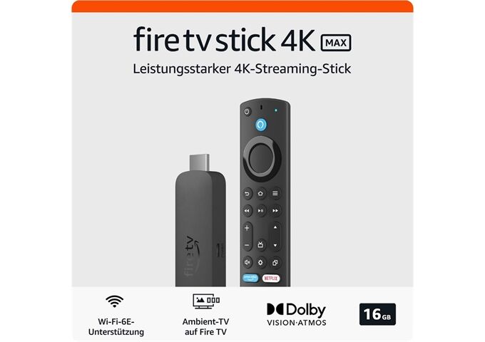 Amazon Fire TV Stick 4K Max (2nd Gen.).