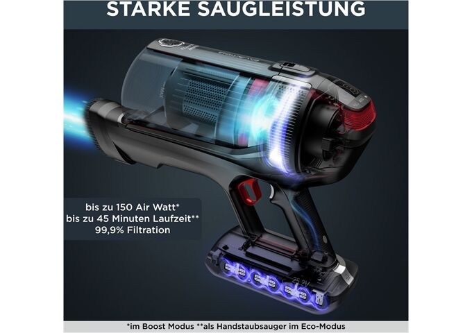 Rowenta RH98A7 X-Force Flex 12.60 Animal silber