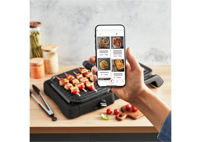 Tefal GC7728 Optigrill 2in1 BLK
