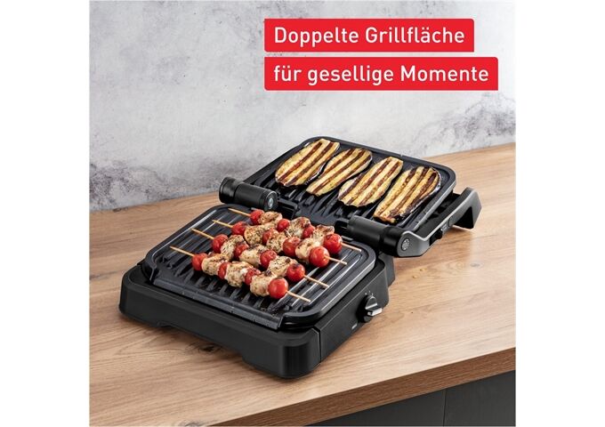 Tefal GC7728 Optigrill 2in1 BLK