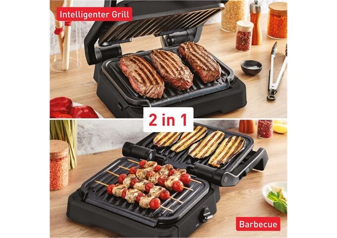 Tefal GC7728 Optigrill 2in1 BLK