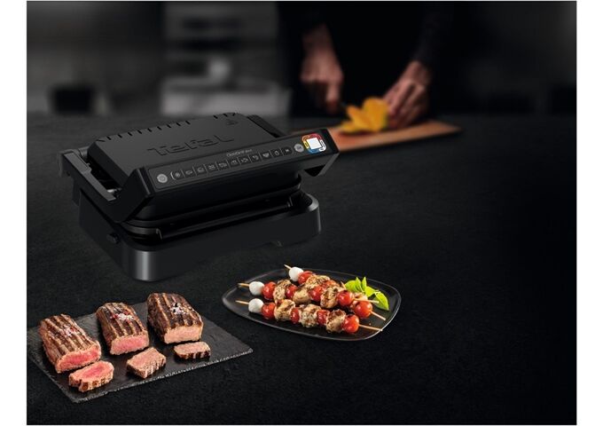 Tefal GC7728 Optigrill 2in1 BLK