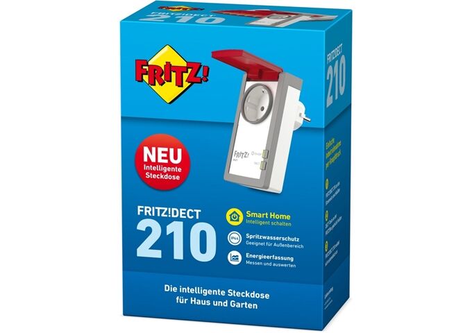 AVM FRITZ!DECT 210 Weiss-Rot