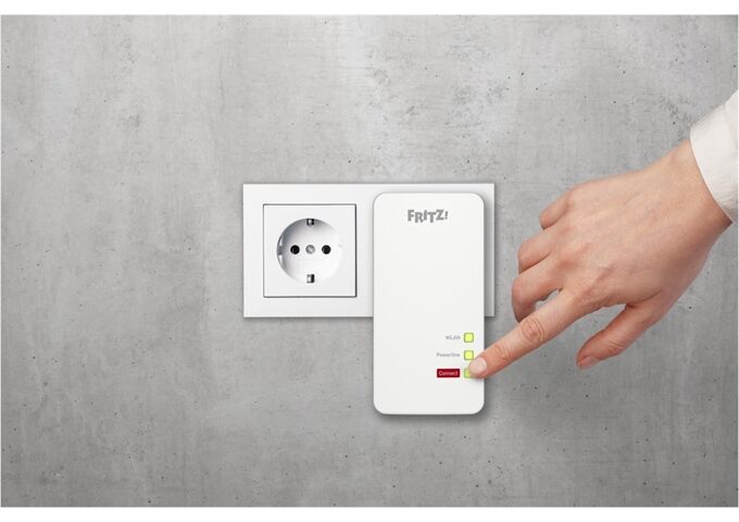 AVM FRITZ!Powerline 1260E (WLAN Single Weiss