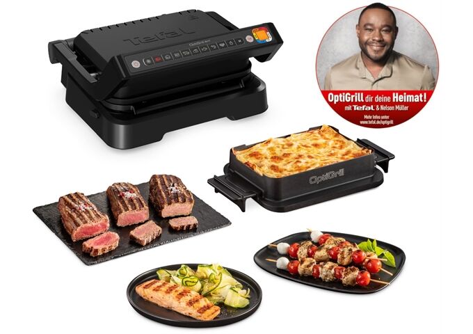 Tefal GC7748 Optigrill 4in1 BLK