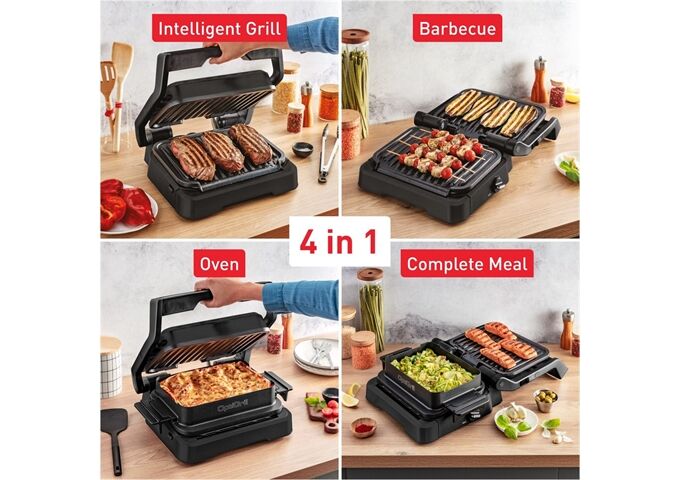 Tefal GC7748 Optigrill 4in1 BLK