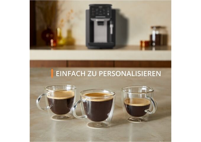 Krups EA910A Kaffeevollautomat Sensation C90 Black Nube