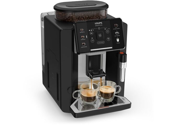 Krups EA910A Kaffeevollautomat Sensation C90 Black Nube