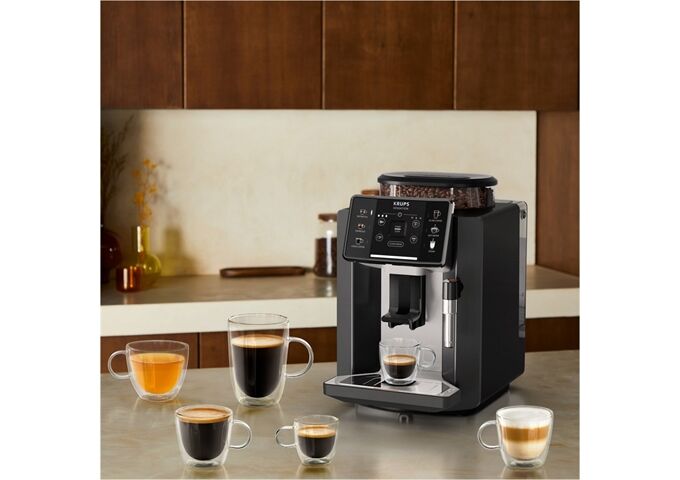Krups EA910A Kaffeevollautomat Sensation C90 Black Nube