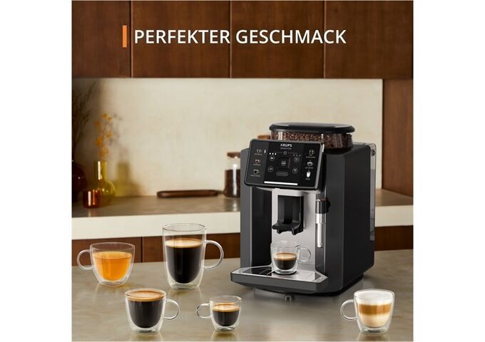 Krups EA910A Kaffeevollautomat Sensation C90 Black Nube