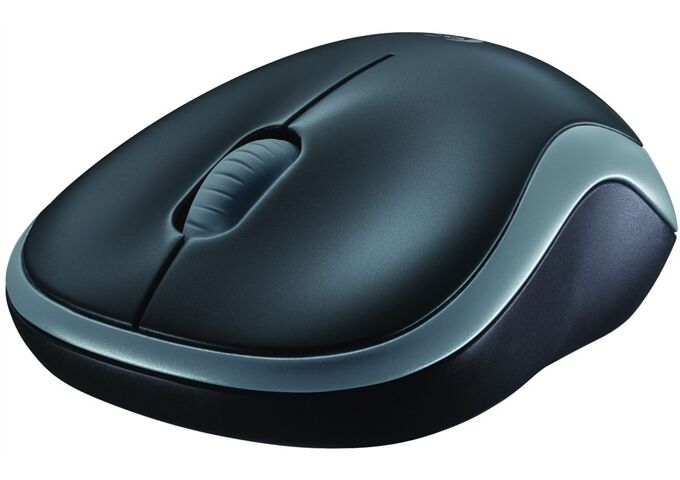 Logitech M185 Wireless Mouse Grau