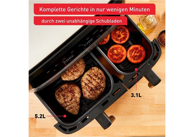 Tefal EY905D Dual Easy Fry & Grill