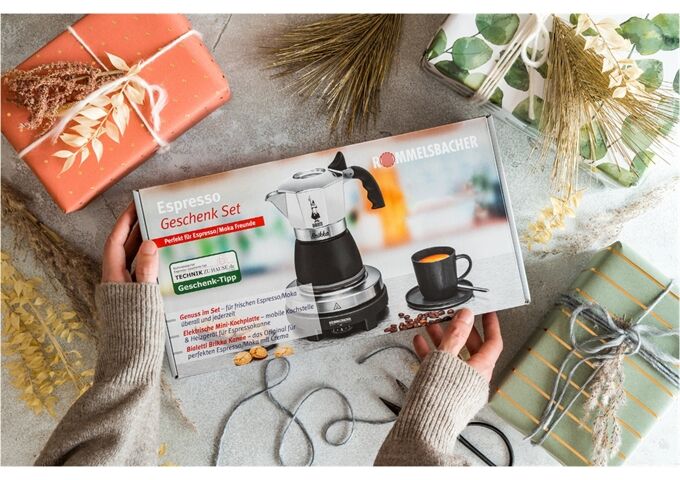 Rommelsbacher RK 505/K Espresso Geschenk-Set