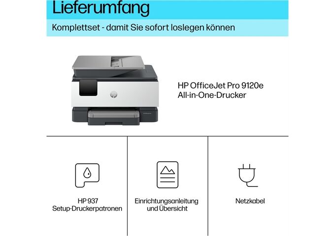 HP OfficeJet Pro 9120e AiO