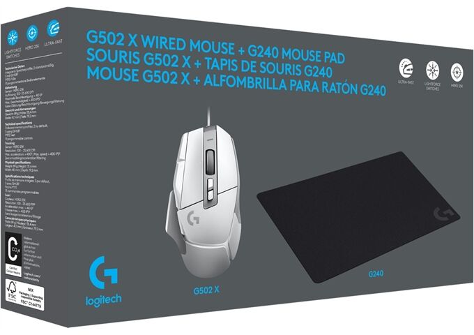 Logitech G G502 X Bundle