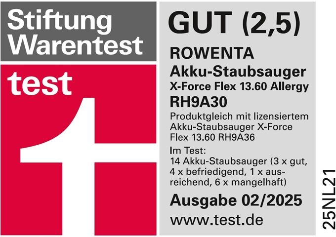 Rowenta XForce Flex 13.60 Anniversary
