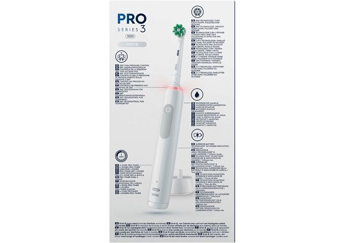 Oral-B Pro 3 3000 Cross Action.