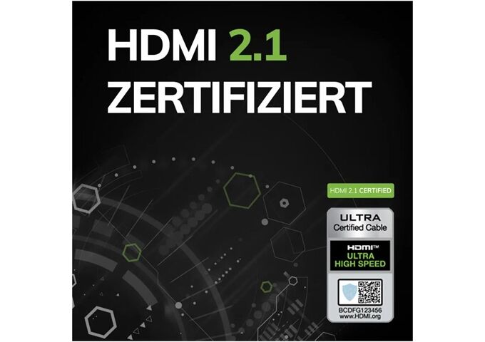 Oehlbach Black Magic MKII HDMI Kabel (0,75m)